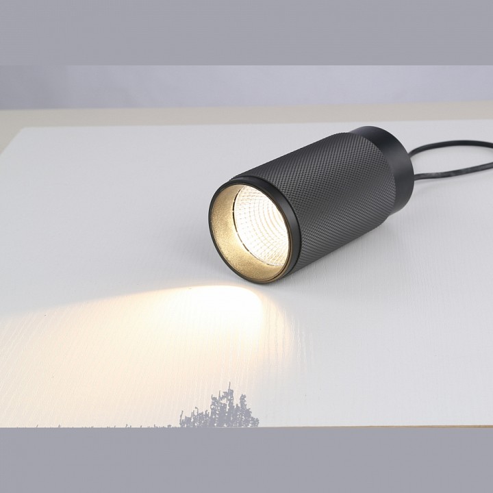 Накладной светильник iledex delta 1954-10w-3000k-36 bk+grp