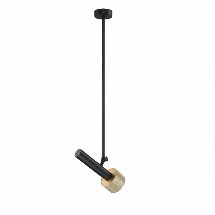 Светильник на штанге iledex delta 2361-1 bk+br