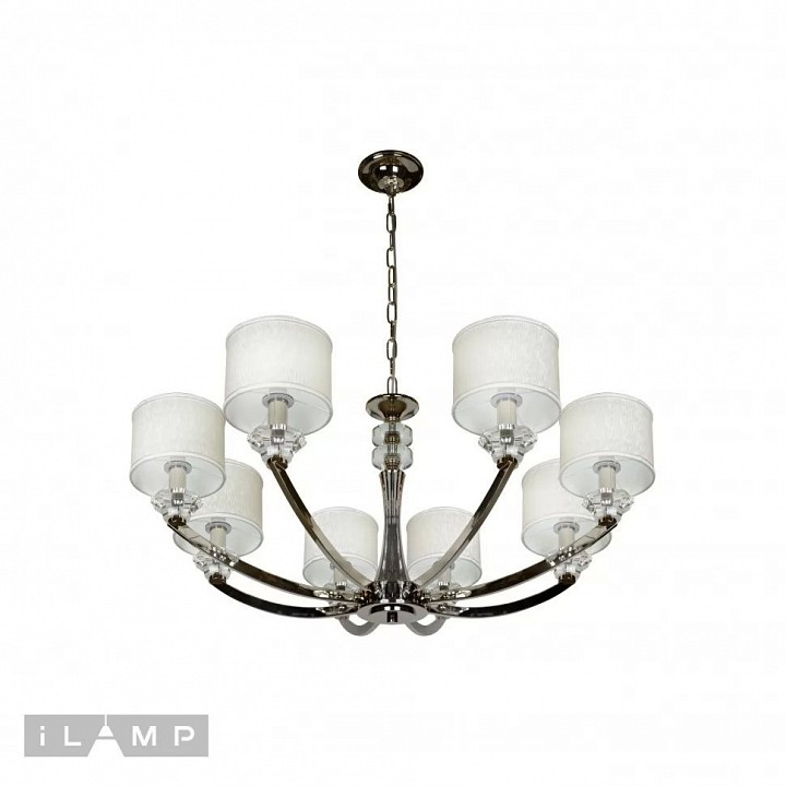 Подвесная люстра ilamp oxford 85175/8 cr