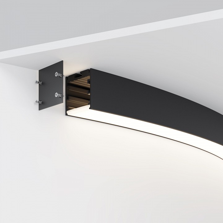 Профиль накладной maytoni led strip alm-3535r-b-d-45°-1.5m