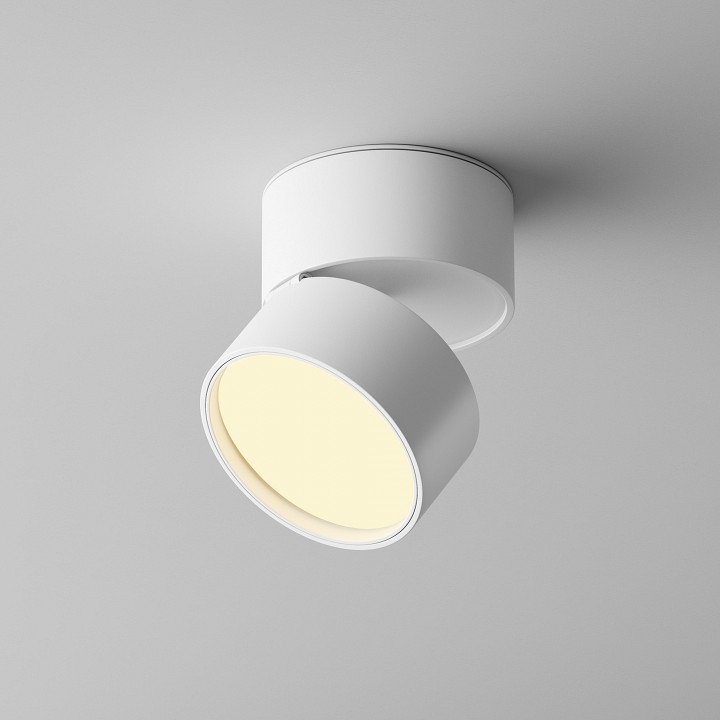 Накладной светильник maytoni onda c024cl-12w2.7k-w-1