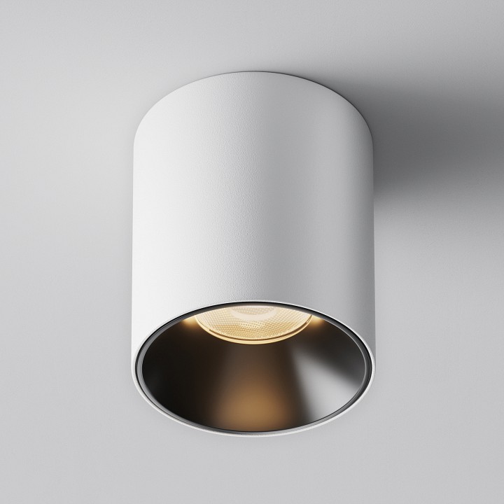 Накладной светильник maytoni alfa led c064cl-12w3k-rd-wb