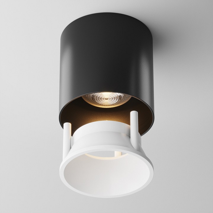 Накладной светильник maytoni alfa led c064cl-l12b3k-d