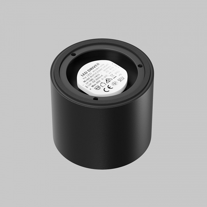 Накладной светильник maytoni lens c217cl-15w4k-b