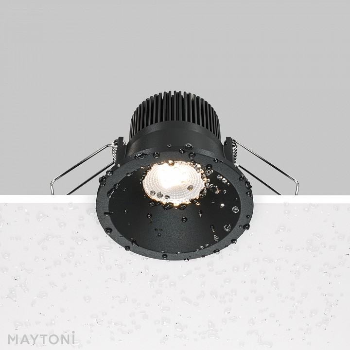 Встраиваемый светильник maytoni zoom dl034-01-06w3k-d-b