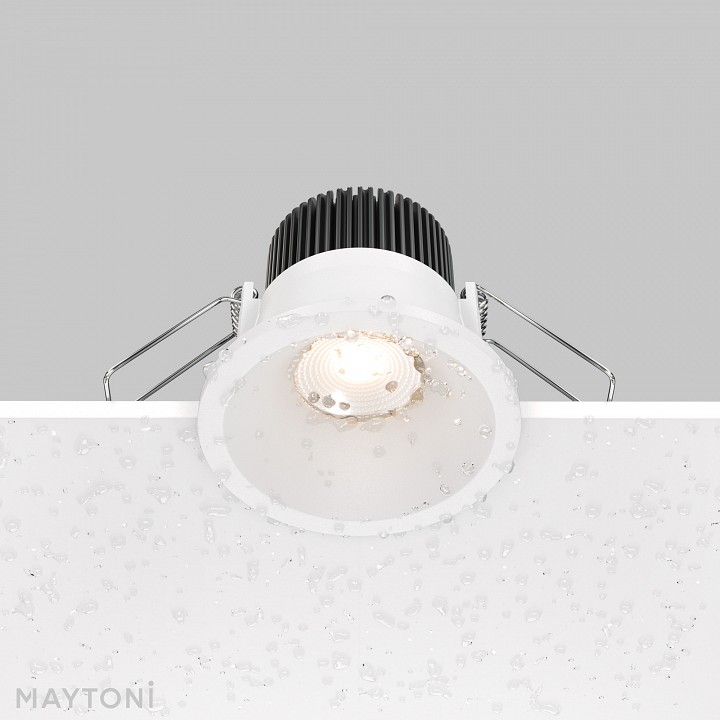 Встраиваемый светильник maytoni zoom dl034-01-06w3k-d-w