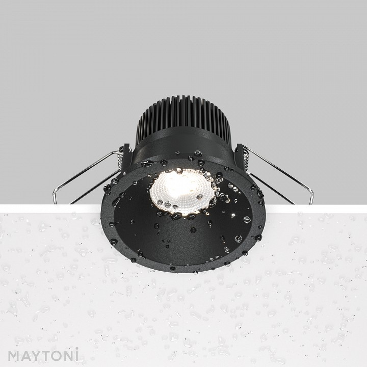 Встраиваемый светильник maytoni zoom dl034-01-06w4k-b