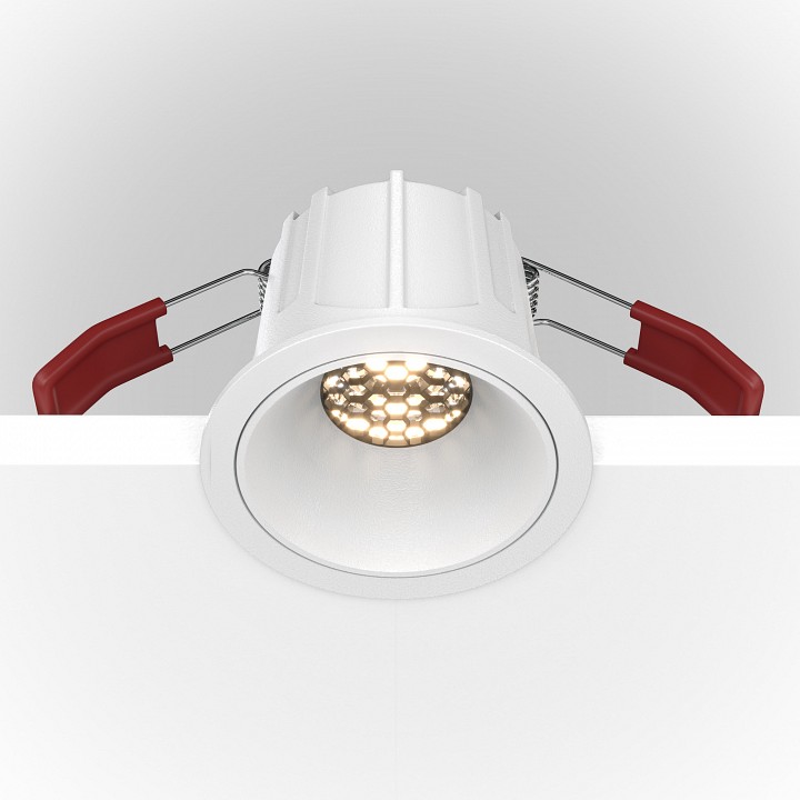 Встраиваемый светильник maytoni alfa dl043-01-10w3k-rd-w
