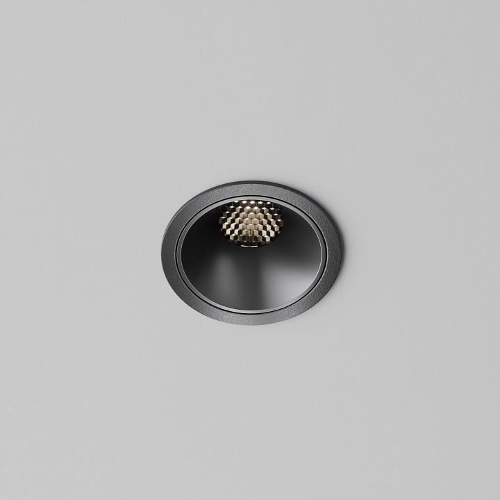 Встраиваемый светильник maytoni alfa led dl043-01-10w4k-rd-b-1