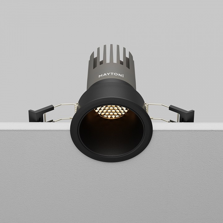 Встраиваемый светильник maytoni dl116-10w-3k-b