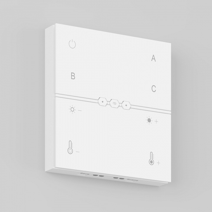 Панель универсальная сенсорная накладная maytoni smart home drc034-8-w