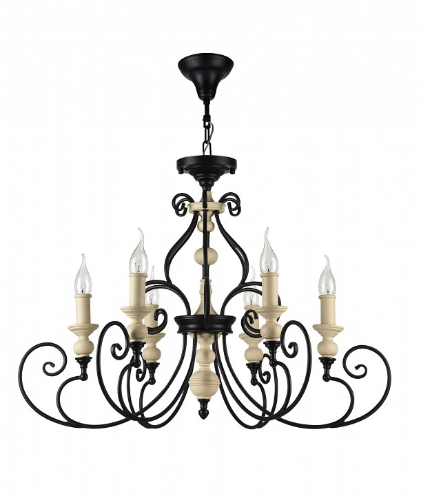 Подвесная люстра maytoni karina h631-pl-06-b