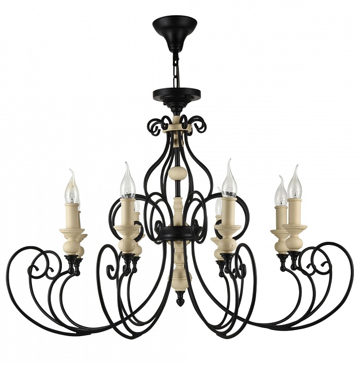 Подвесная люстра maytoni karina h631-pl-08-b