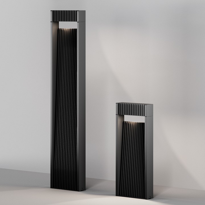 Наземный низкий светильник maytoni sten o444fl-l13gf3k