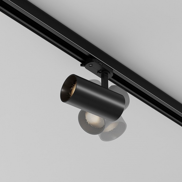 Светильник на штанге maytoni focus led tr197-3-12wcct-m-b