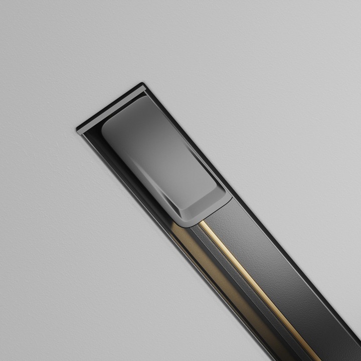 Токопровод концевой maytoni accessories for tracks radity tra084b-12b-50