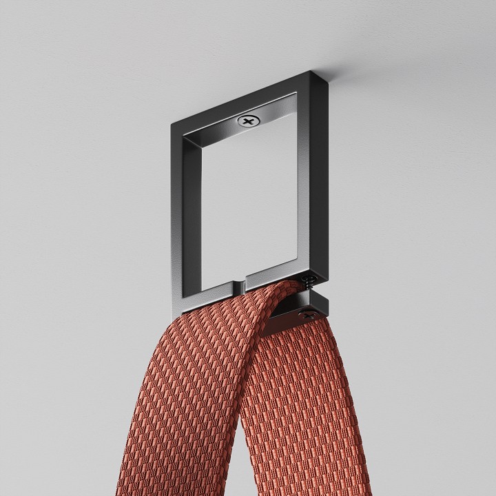 Крепление для треков-ремней maytoni accessories for system parity tra130bs-b