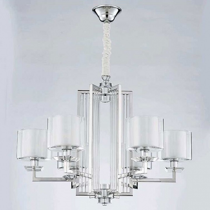 Подвесная люстра newport 4400 4406+1/c chrome