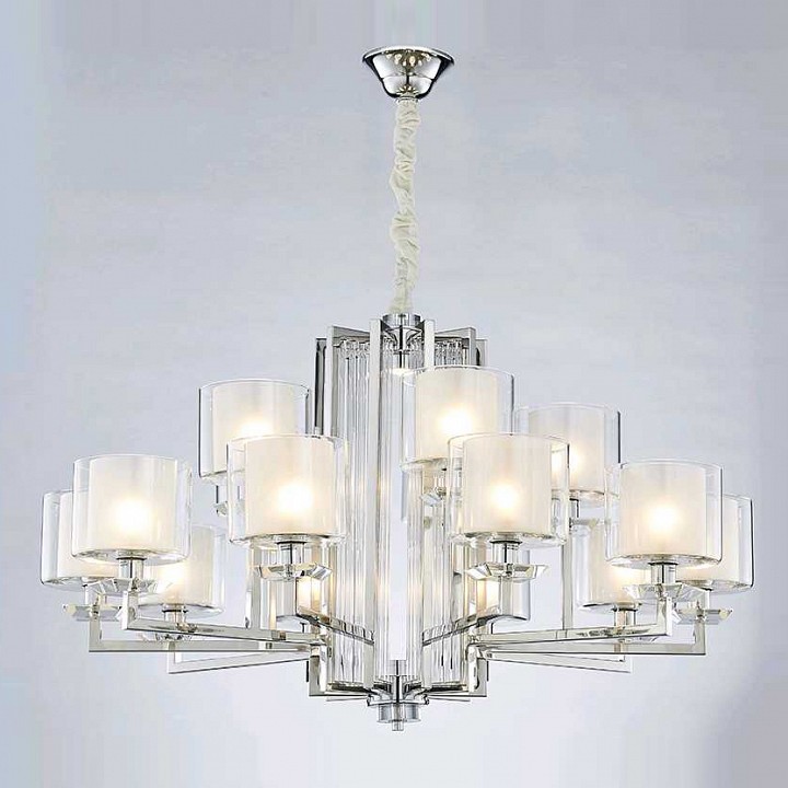 Подвесная люстра newport 4400 4410+5/c chrome