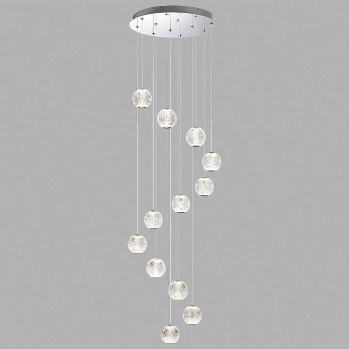 Подвесная люстра odeon light crystal 5007/56l