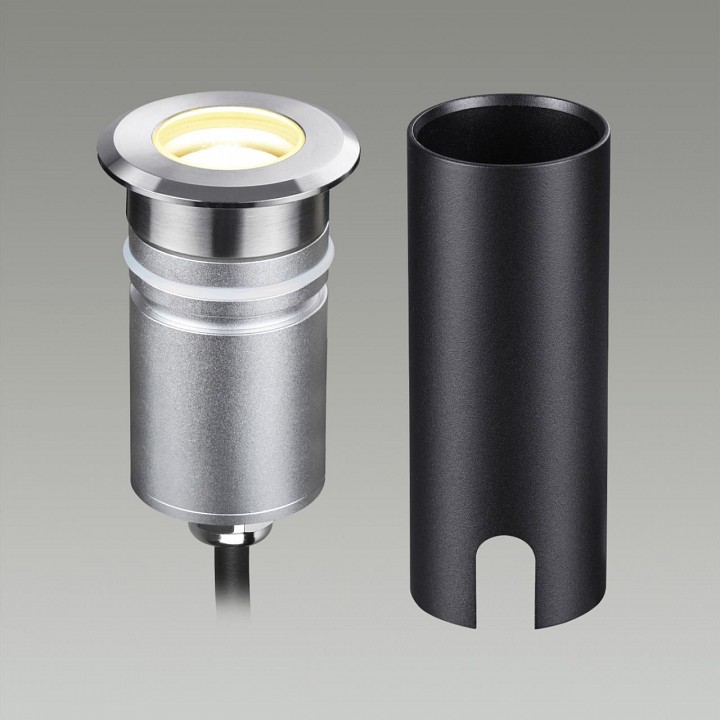 Встраиваемый в дорогу светильник odeon light ingro 6660/1gl3