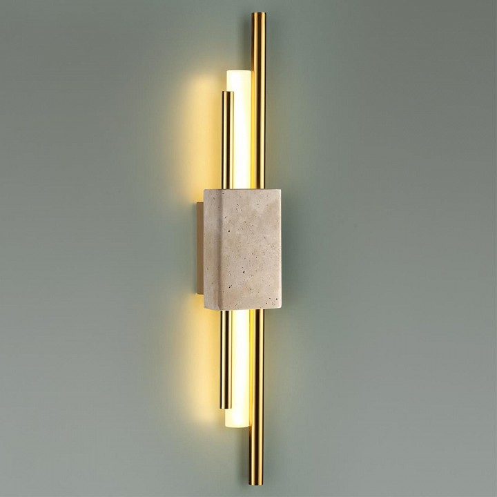 Накладной светильник odeon light travertino 7034/10wl