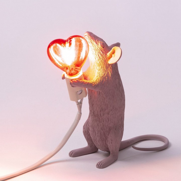 Зверь световой seletti mouse lamp 15220sv