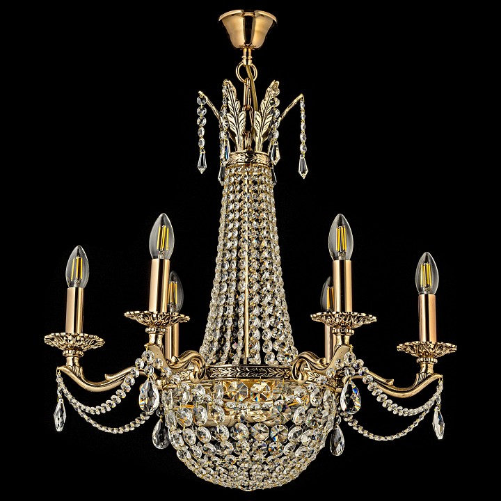 Подвесная люстра arti lampadari amelia amelia e 1.6.6.502 gb