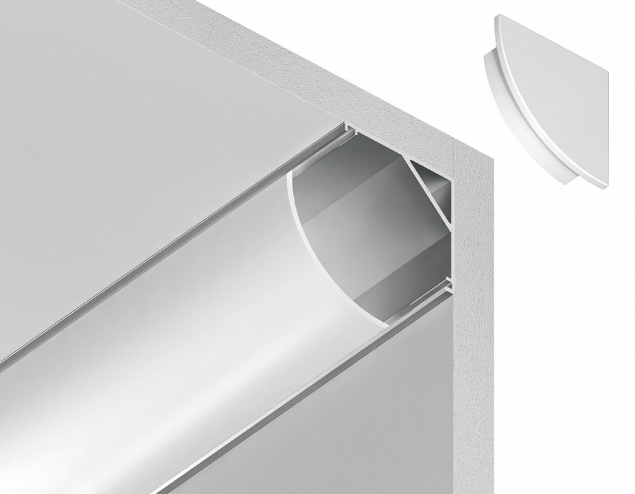Профиль накладной угловой внутренний ambrella light gp gp2100al