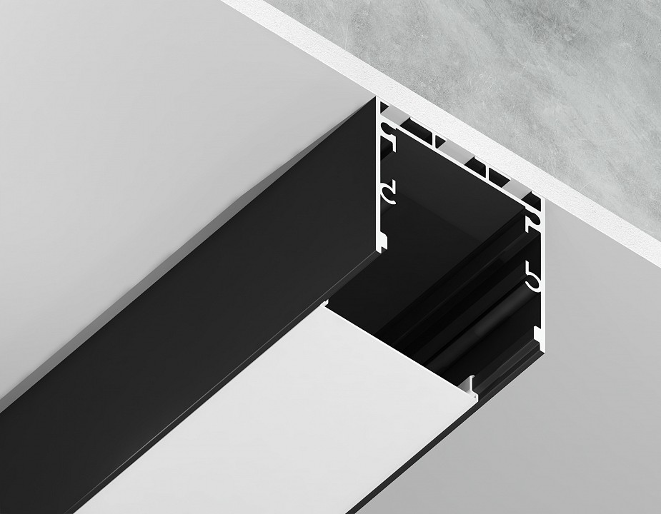 Короб накладной ambrella light profile system gp gp2550bk