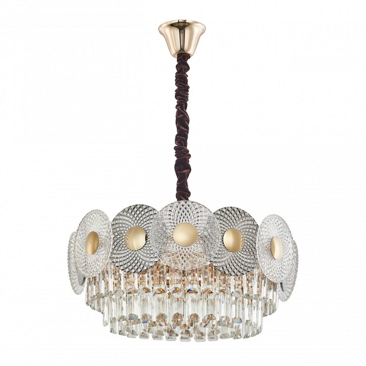 Подвесная люстра arte milano am-1508b 1508b.d550.h250.e14.9 g