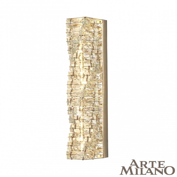 Накладной светильник arte milano am-0011 2152b.d110.h500.led.5 ni