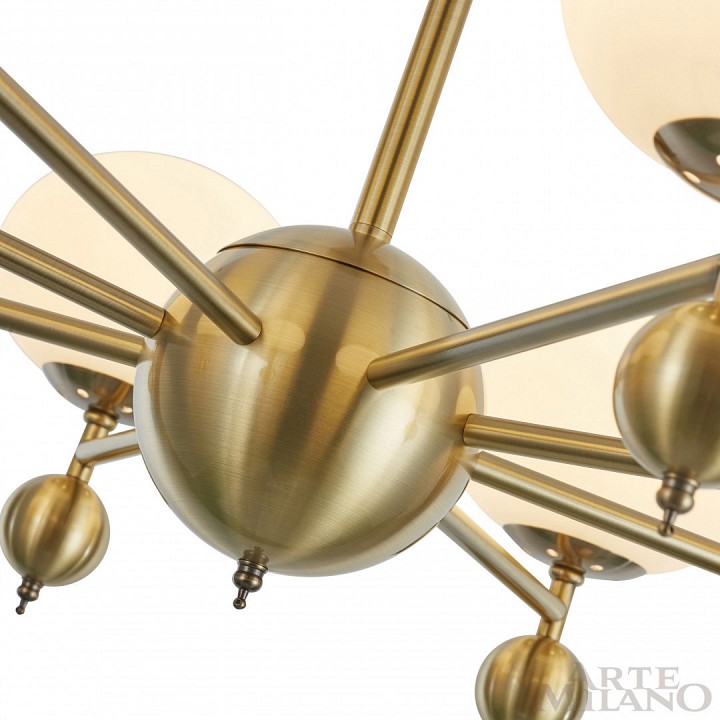 Люстра на штанге arte milano neapolis-70307 270307/8 gd