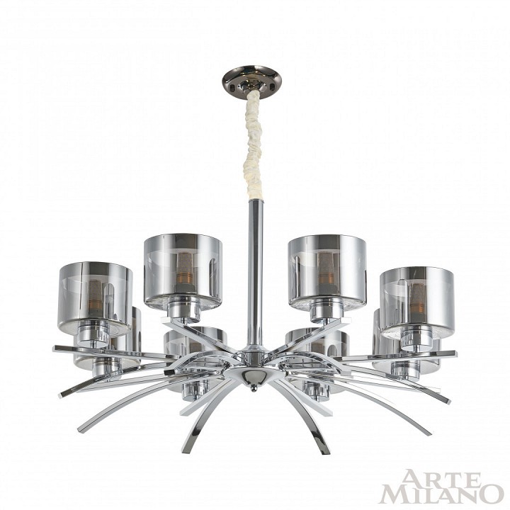 Подвесная люстра arte milano neapolis-78207 278207/8 ni