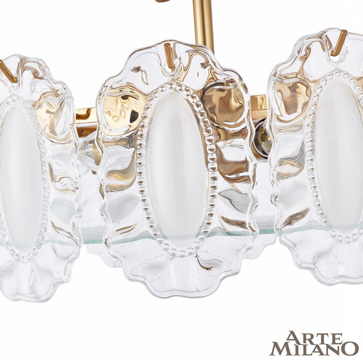 Люстра на штанге arte milano am-rim 313009/d500 bs