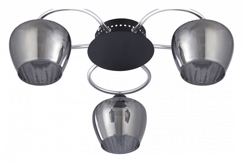 Потолочная люстра arte milano amalfi-321508 321508/3 cr+bk