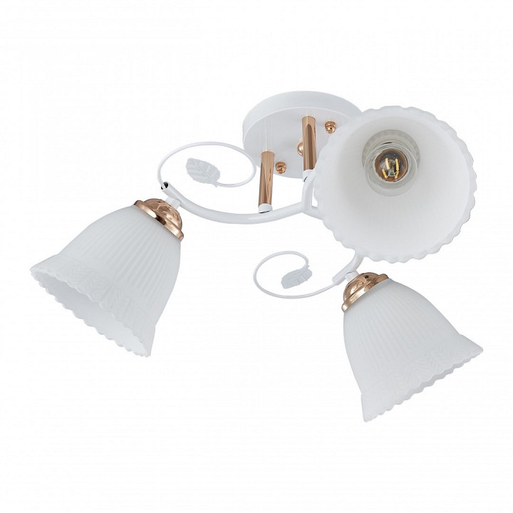 Потолочная люстра arte milano amalfi-325395 325395/3a wh+fg