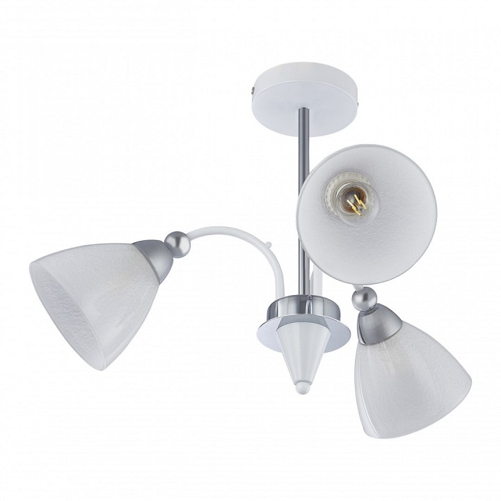 Люстра на штанге arte milano napoli-326008 326008/3 wh+cr