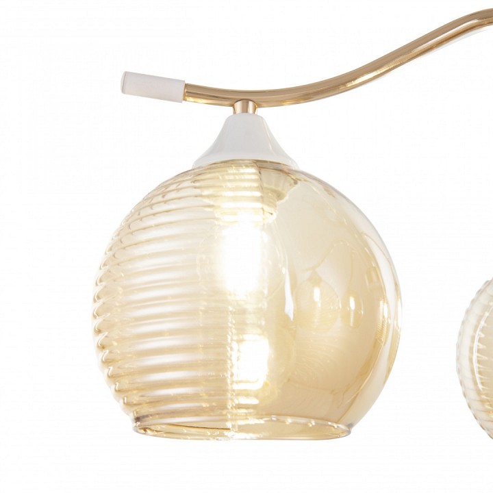 Люстра на штанге arte milano napoli-327619 327719/5 fg+wh