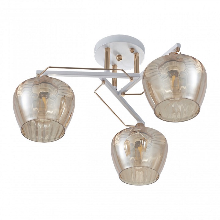 Потолочная люстра arte milano amalfi-329508 329508/3 wh+fg