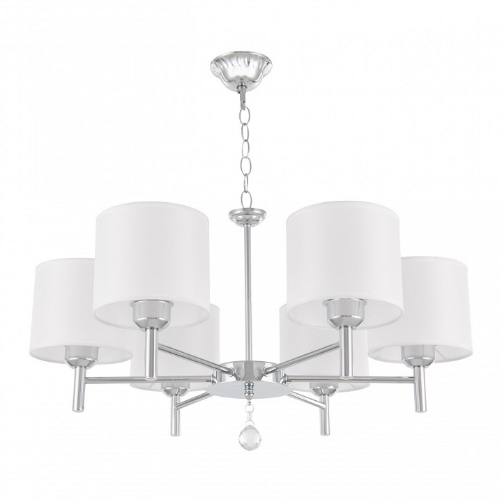 Подвесная люстра arte milano amalfi-2756 332756/6 cr