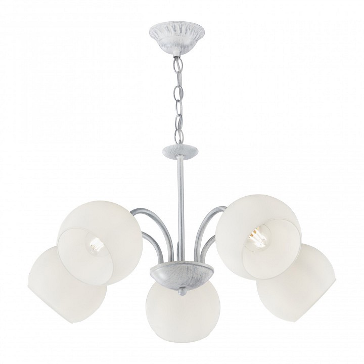 Подвесная люстра arte milano amalfi-5010 335010/5 wt+sl