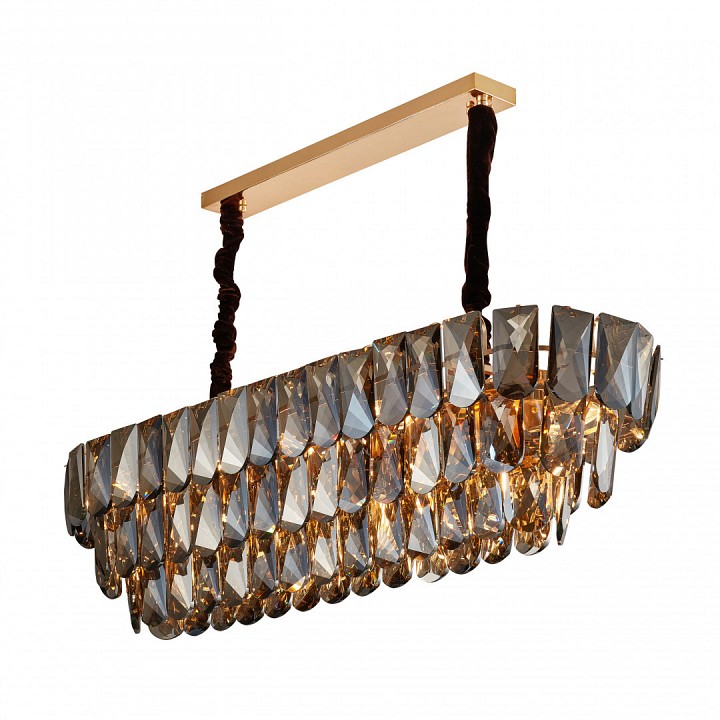 Подвесная люстра arte milano am-33608b 33608b.w1100.l330.h300.e14.12 g