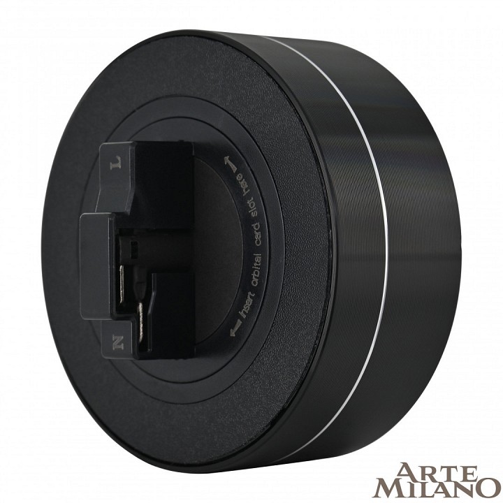Накладной светильник arte milano am-track-sockets 380011tl/light black