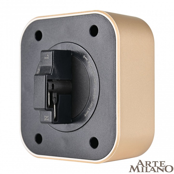 Накладной светильник arte milano am-track-sockets 380022tl/light gold