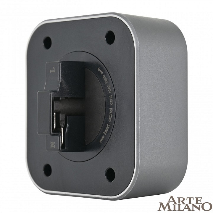 Накладной светильник arte milano am-track-sockets 380022tl/light grey