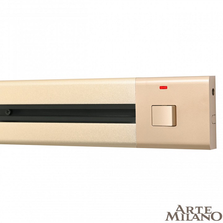 Трек накладной arte milano am-track-sockets 385201tob/100 gold