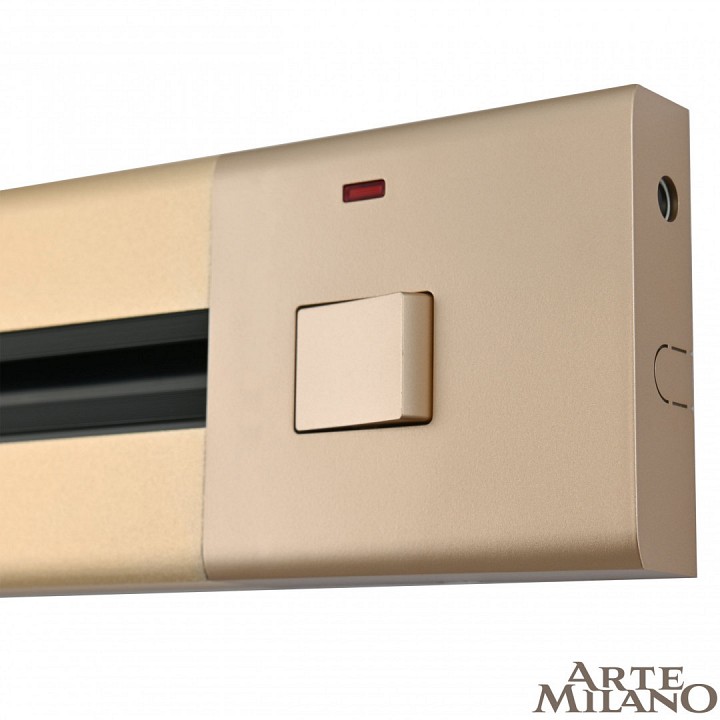 Трек накладной arte milano am-track-sockets 385205tob/50 gold