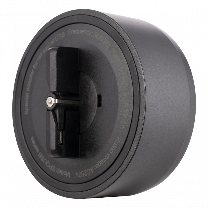 Розетка usb и type c на треке arte milano am-track-sockets-39 399731ts/usb-type-c grey