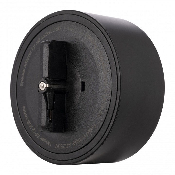 Розетка usb и type c на треке arte milano am-track-sockets-39 399732ts/usb-type-c black